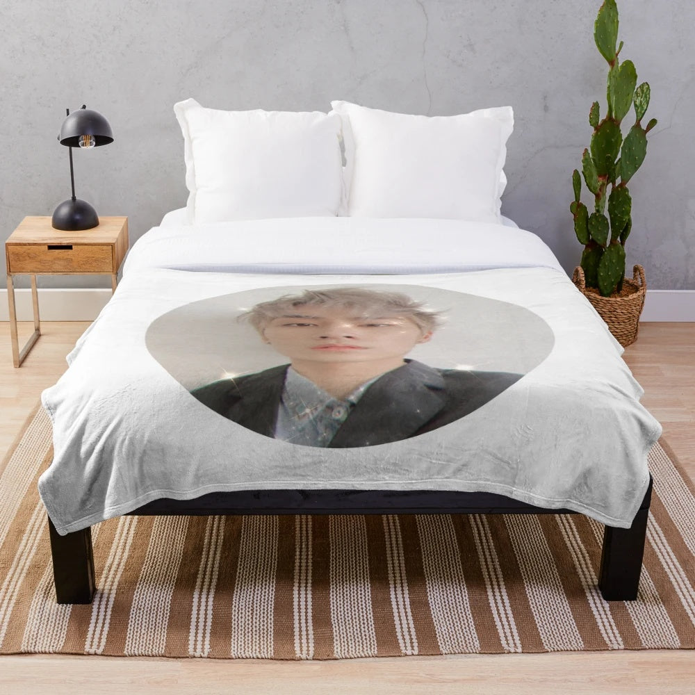 NCT Xiaojun Plush Blanket