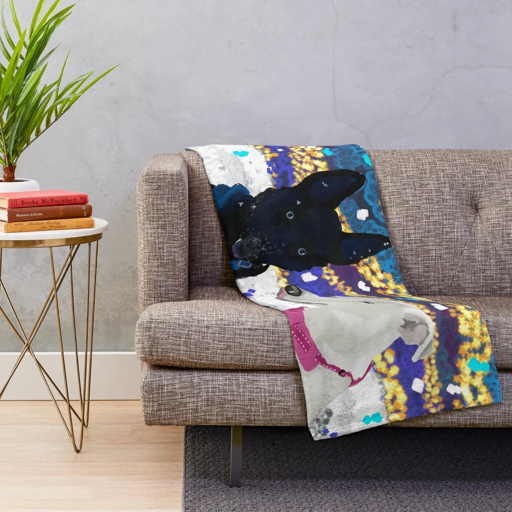 Soft and plush blanket for pets