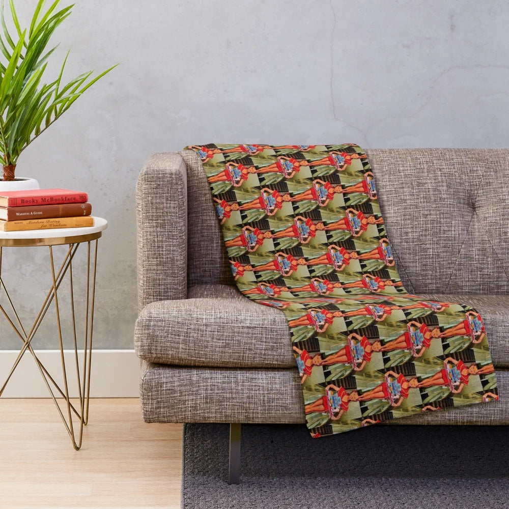 Soft and plush blanket for movie theater, hotel, or home use