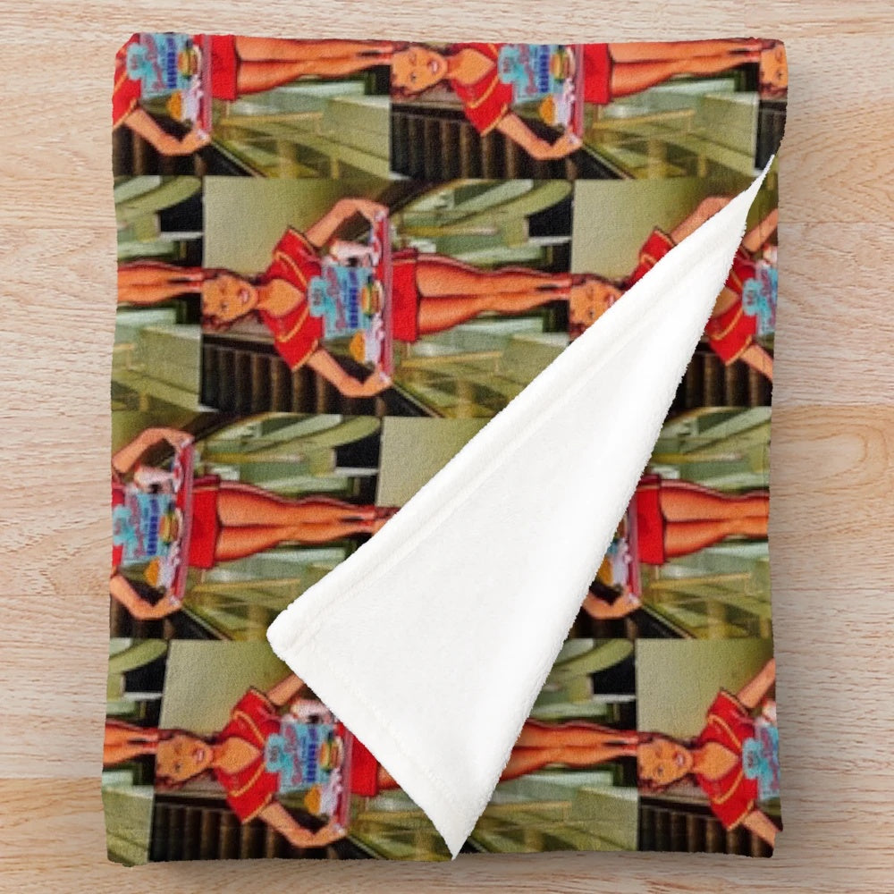 Soft and plush blanket for movie theater, hotel, or home use