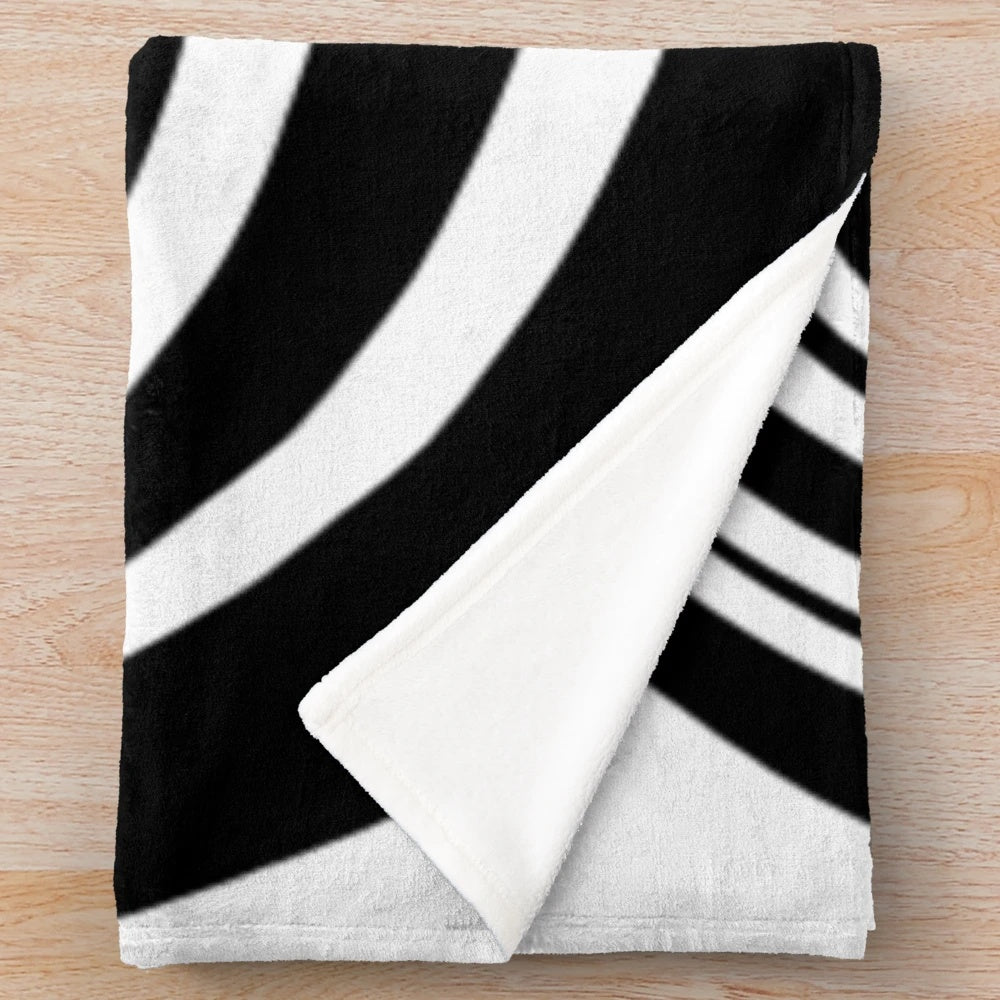 Soft and comfortable plush blanket for home decor