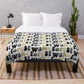 Soft and Cozy Plush Blanket with University Colors and Logo