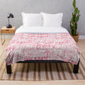 Soft and Plush Pink Blanket for Cozy Home Decor