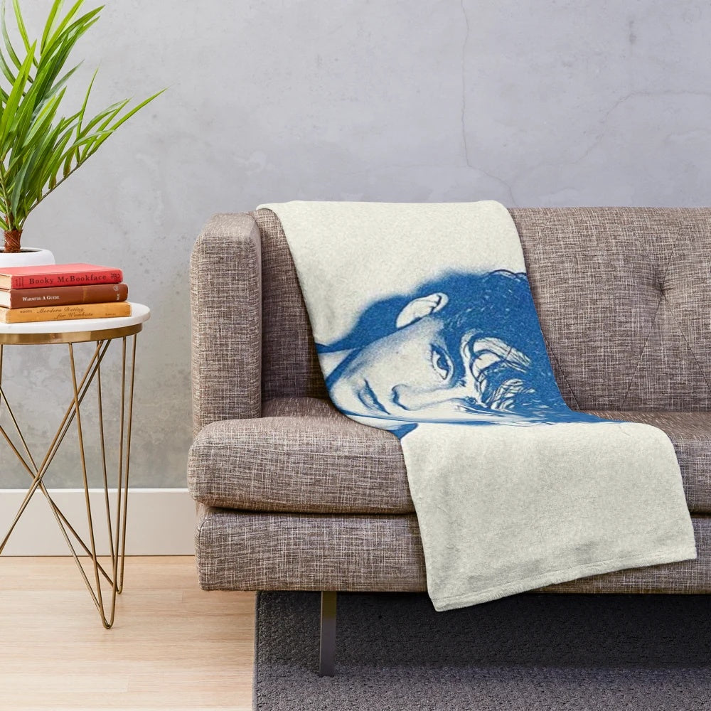 Soft and plush blanket with Arctic Monkeys-inspired design