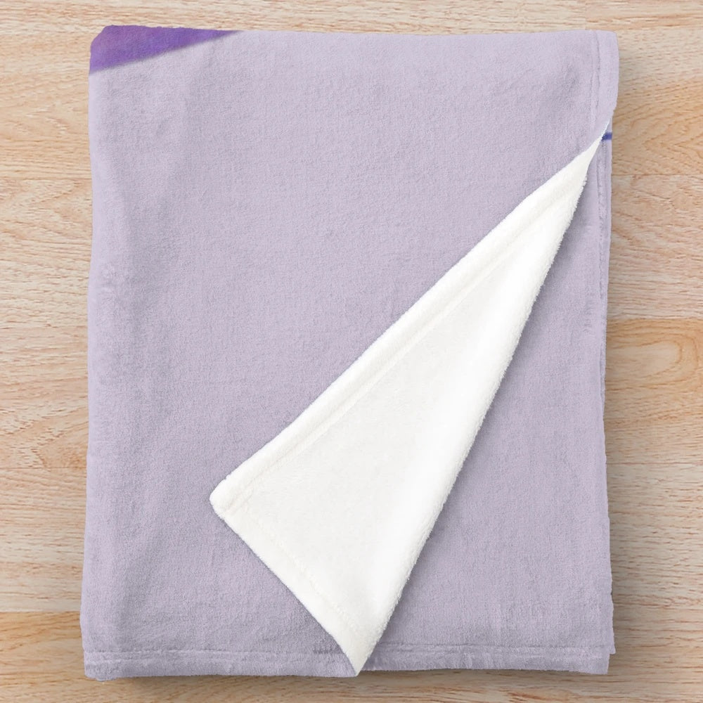 Plush blanket featuring the character Oh from the Dreamworks animation "Home