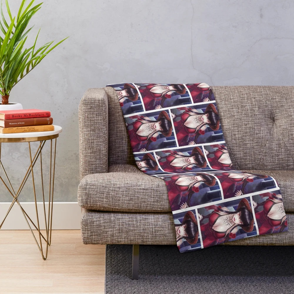 Soft and Cozy Plush Blanket Inspired by Tekken Bloodline