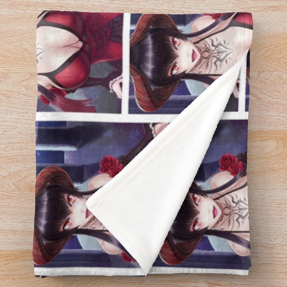 Soft and Cozy Plush Blanket Inspired by Tekken Bloodline
