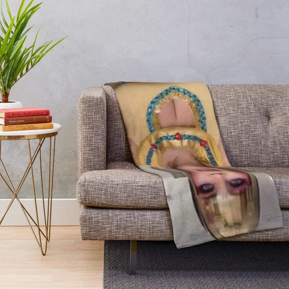Trisha Paytas plush blanket in a soft, cozy material