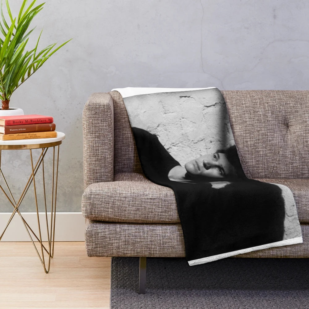 Plush blanket featuring Wincent Weiss