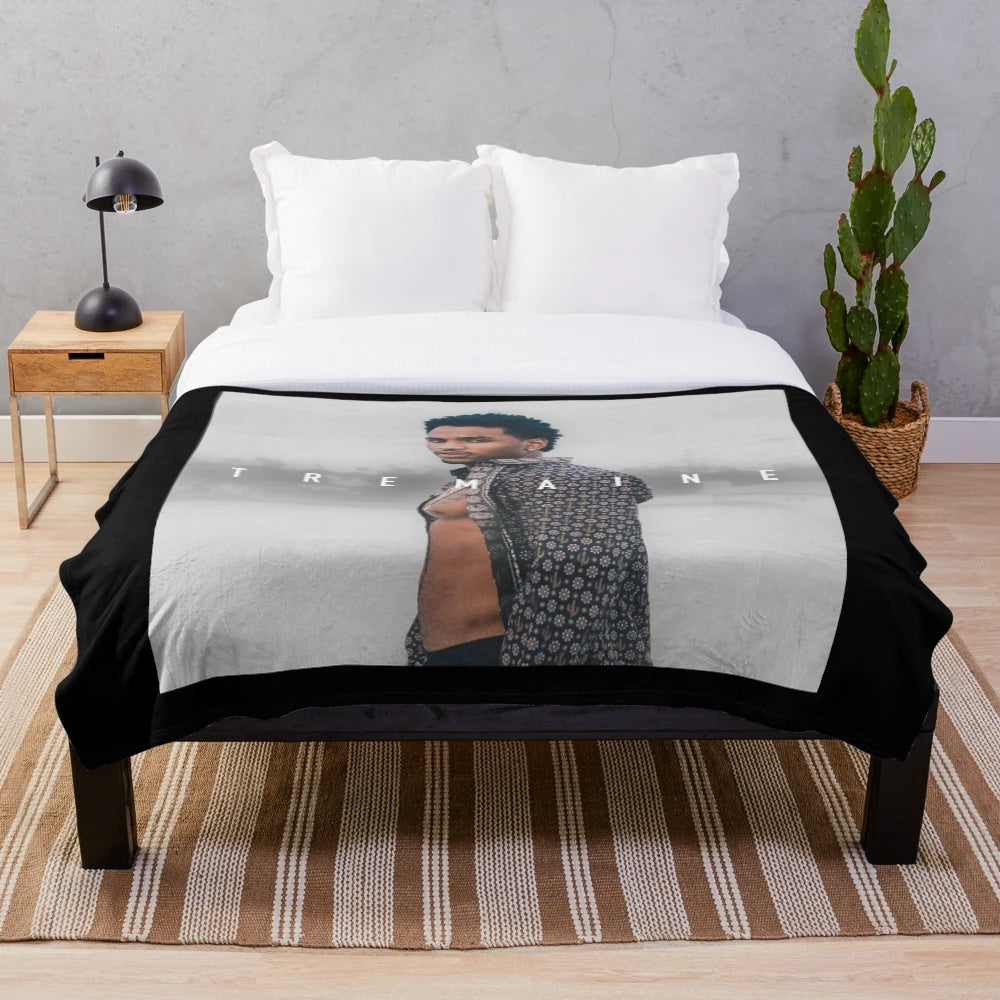 Tremaine Plush Blanket with Trey Songz-inspired Design