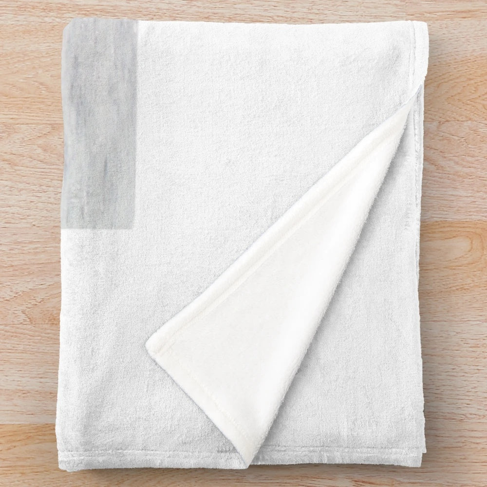 Soft and plush blanket with ocean-inspired design