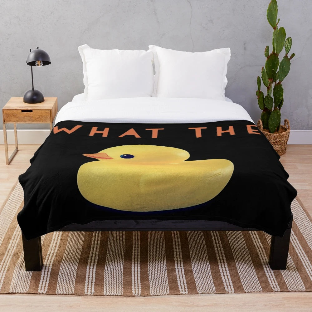 Soft and Cozy Plush Duck Blanket for Kids