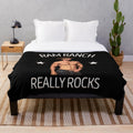 Ram Ranch inspired plush blanket with a soft, cozy design