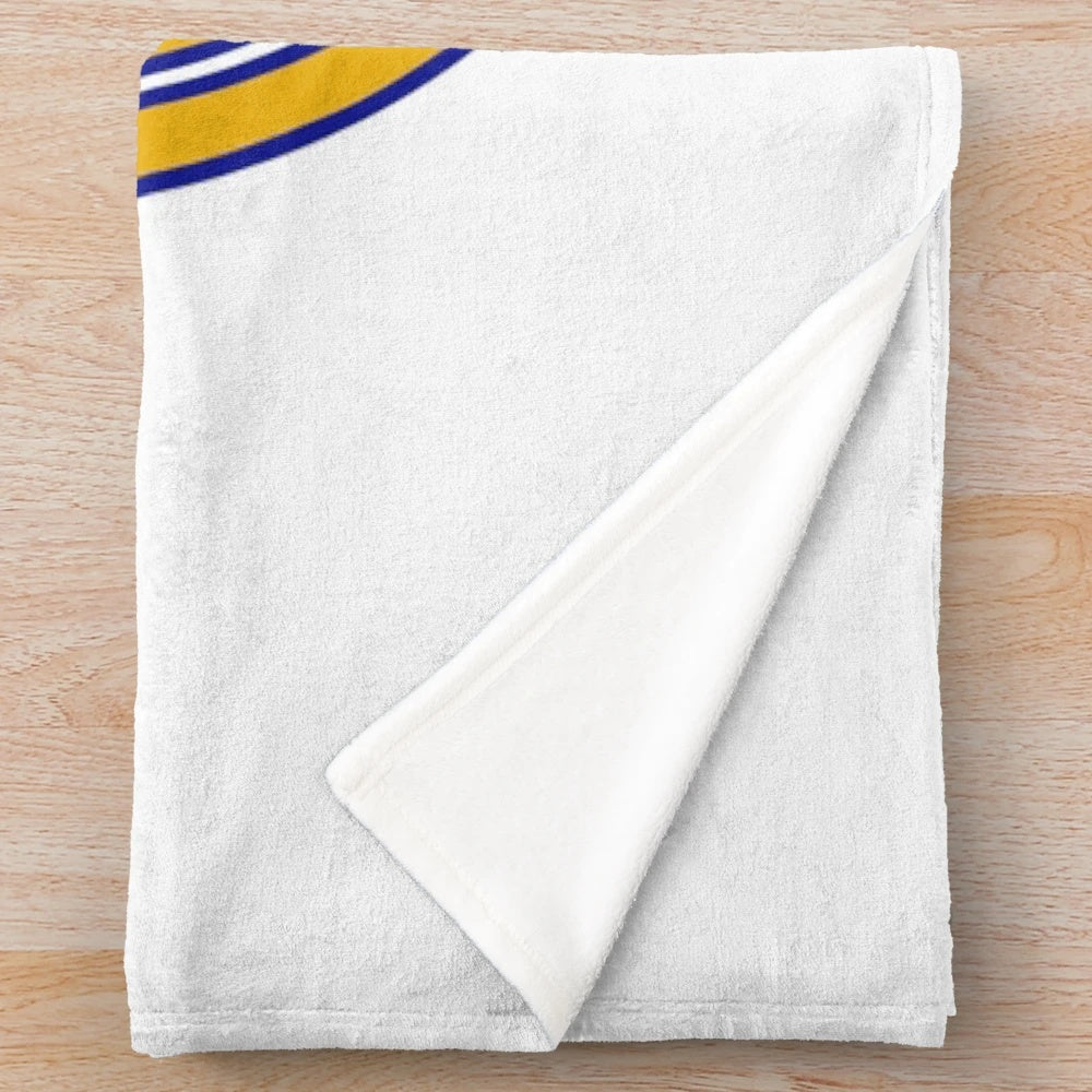 Real Madrid Inspired Plush Blanket