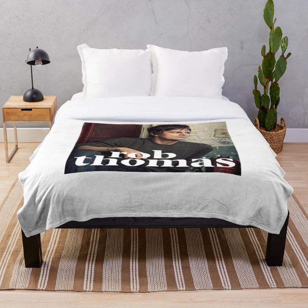 Rob Thomas Inspired Plush Blanket