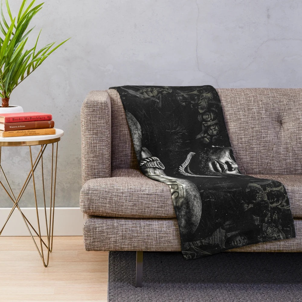 Soft and Plush rodwave Themed Blanket