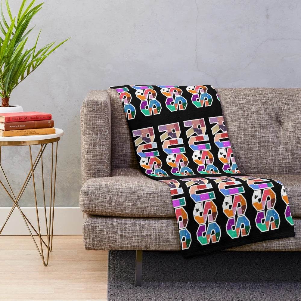 Russ Inspired Plush Blanket for Music Fans