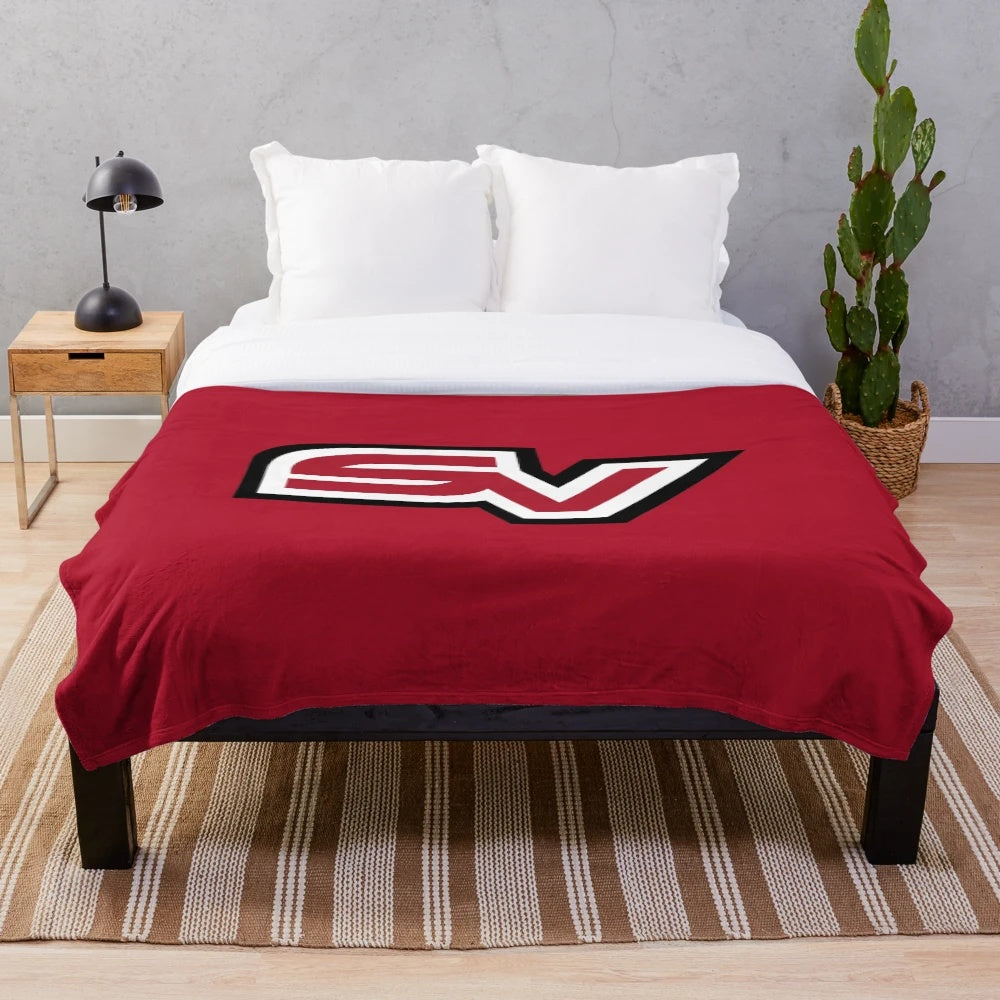 Saginaw Valley State University Plush Blanket