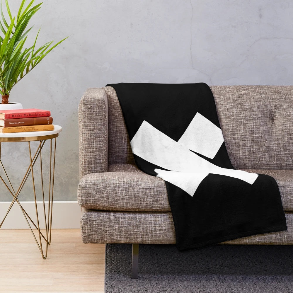 Sam and Colby themed plush blanket