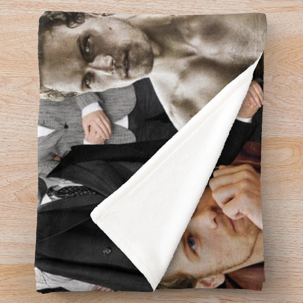 Sam Heughan Plush Blanket