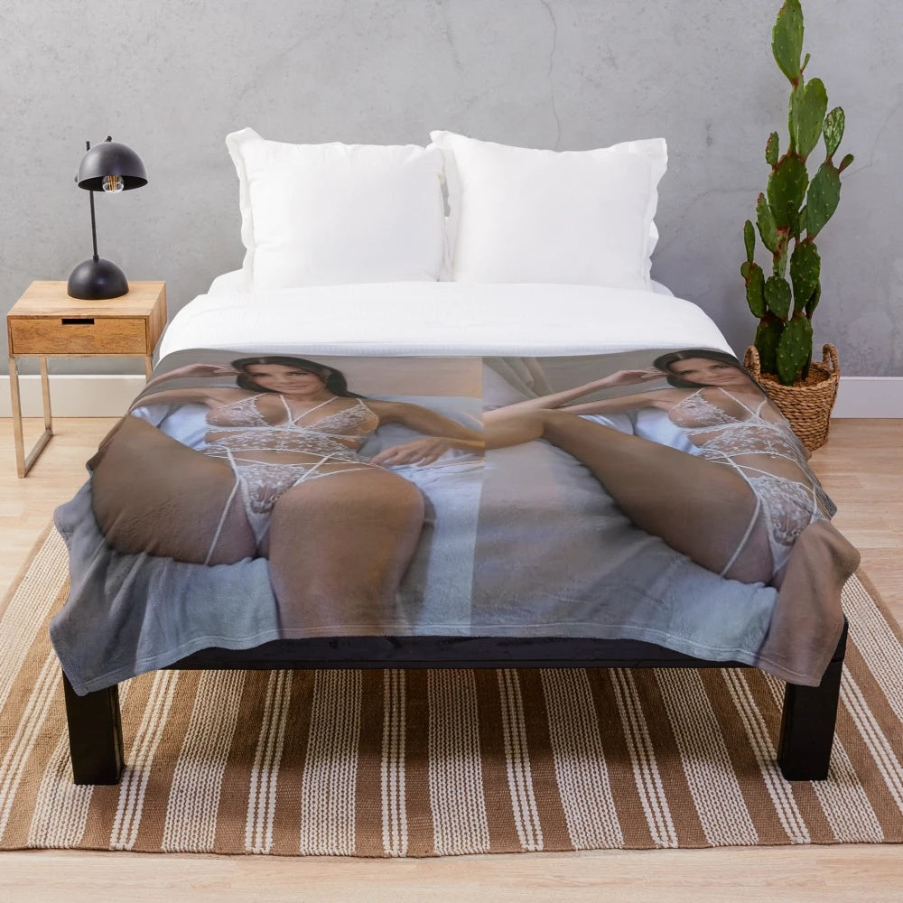 Sandra Bullock Plush Blanket