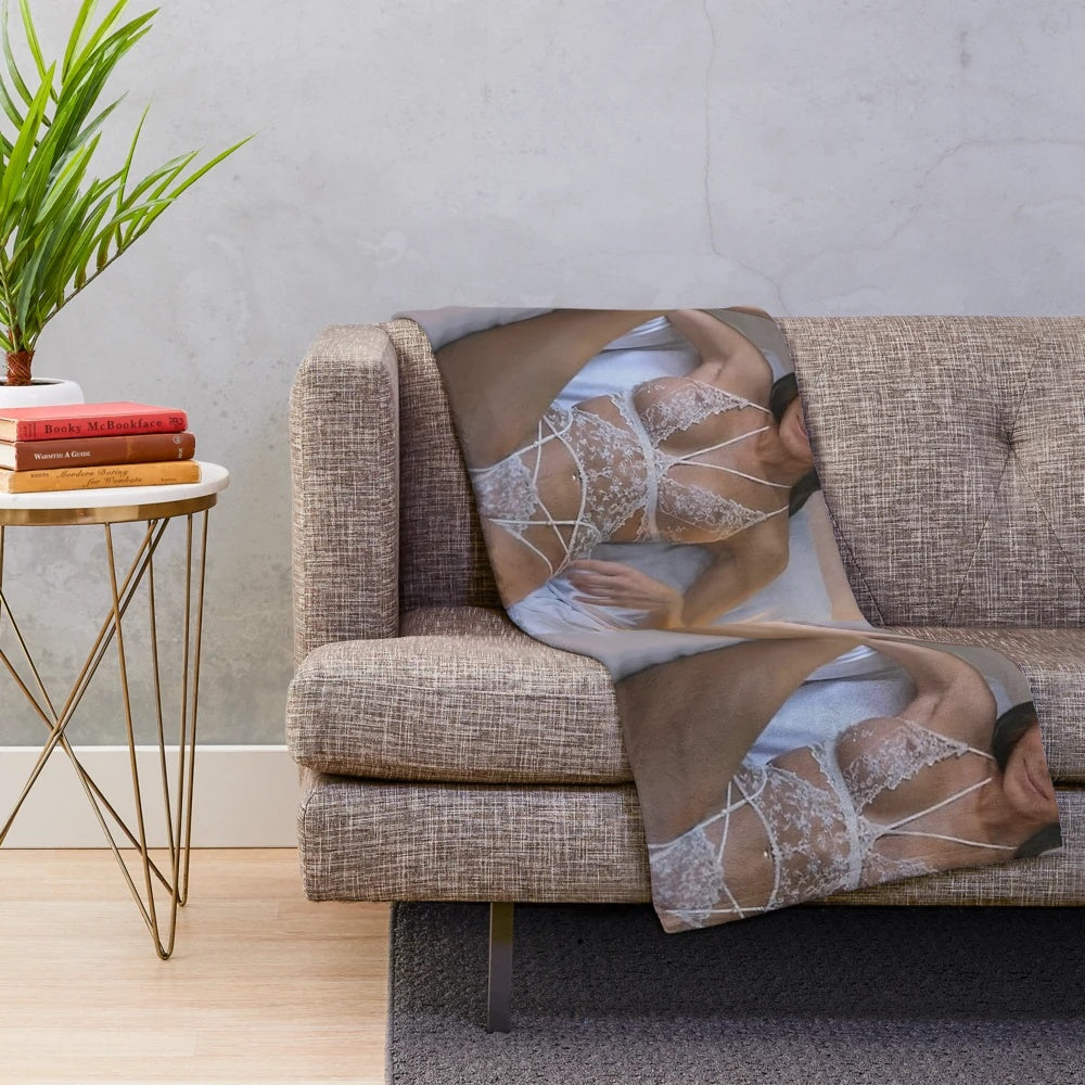 Sandra Bullock Plush Blanket