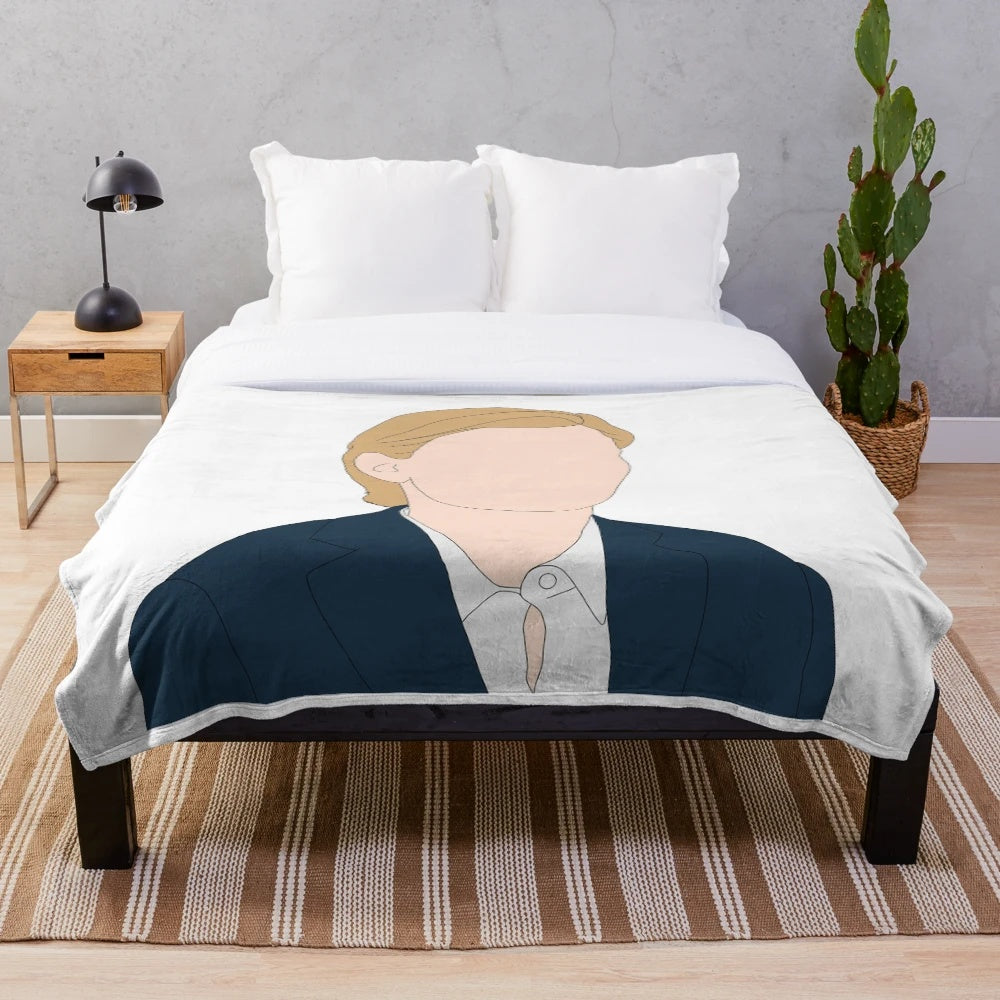 Soft and plush Sandra blanket suitable for movie enthusiasts