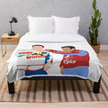 Shake and Bake inspired plush blanket