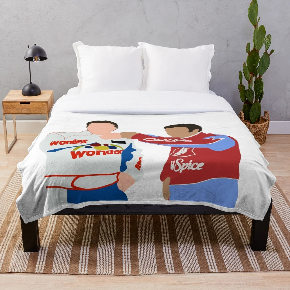 Shake and Bake inspired plush blanket