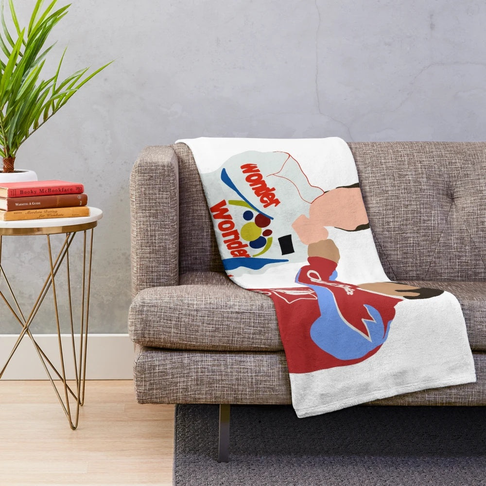 Shake and Bake inspired plush blanket