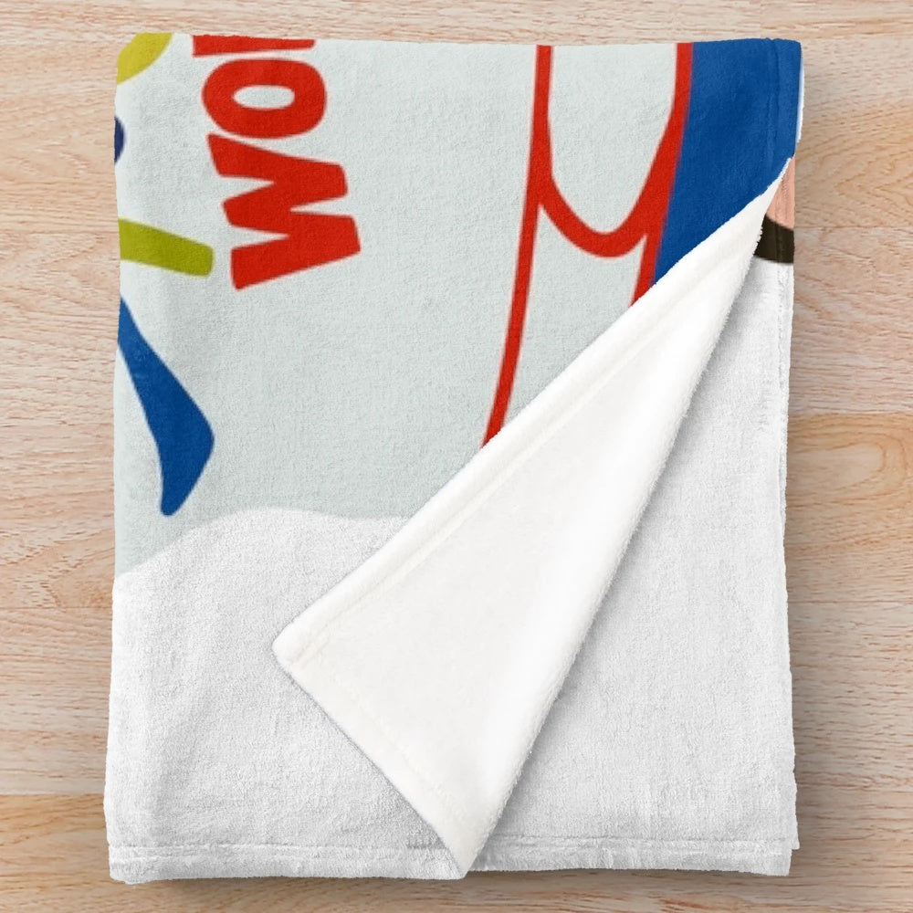 Shake and Bake inspired plush blanket