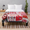SHU Pioneers soft and plush college blanket