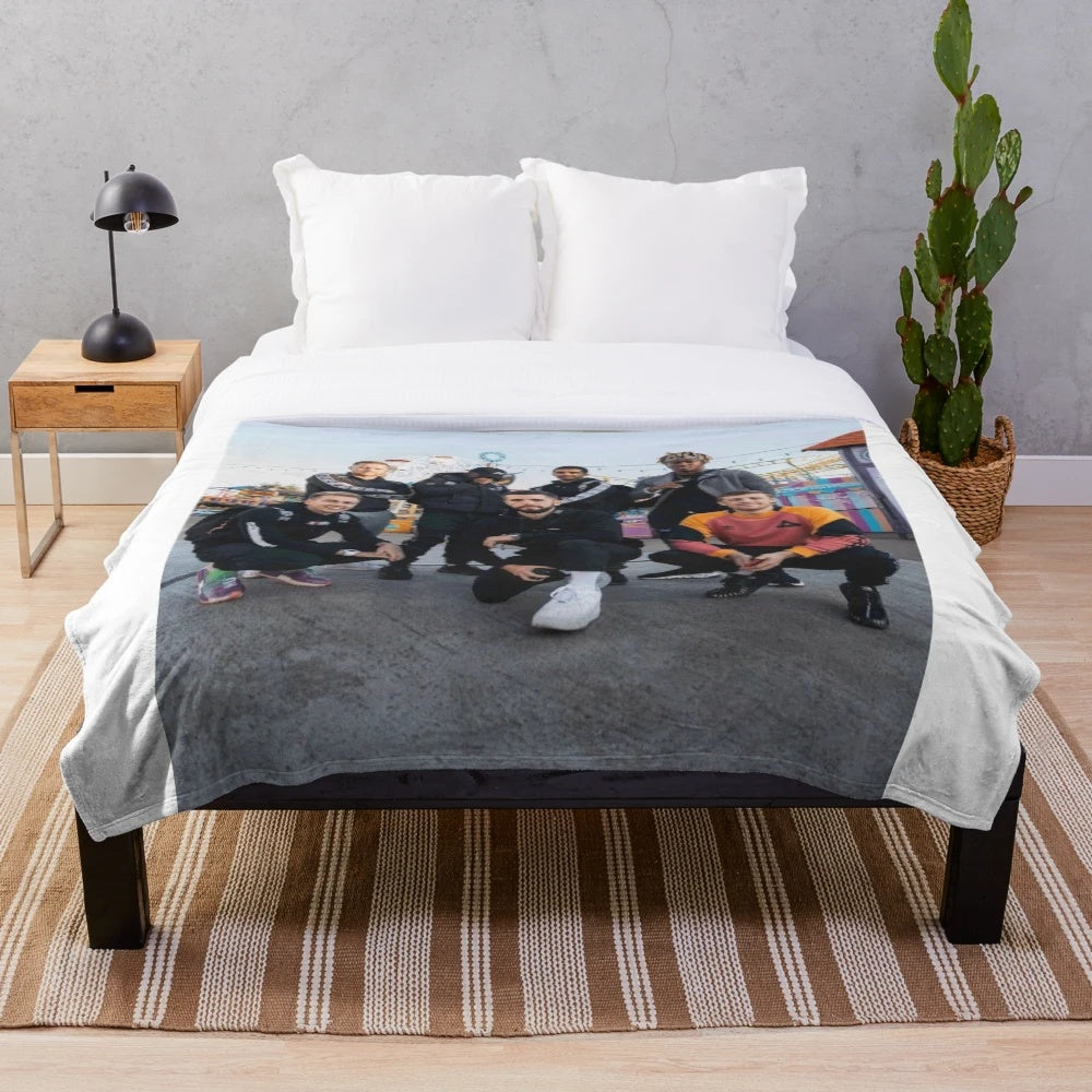 Sideman Plush Blanket with Sidemen Logo Design