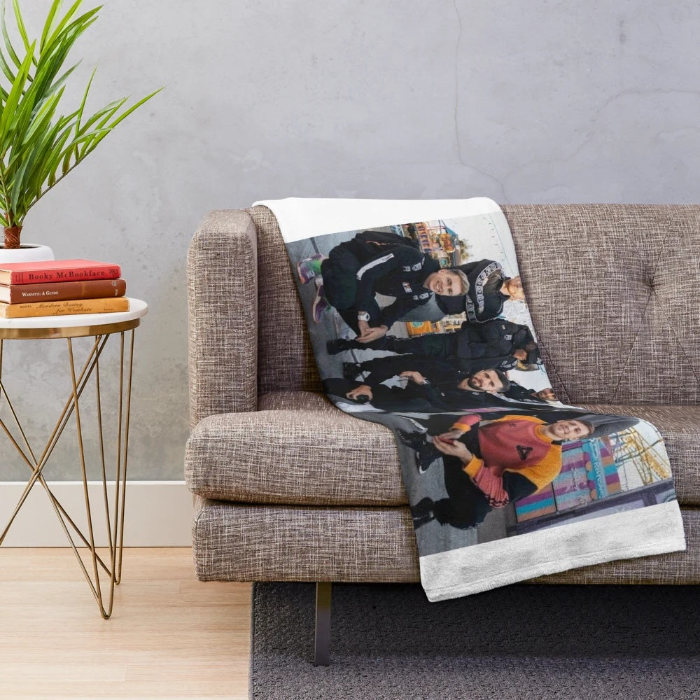 Sideman Plush Blanket with Sidemen Logo Design