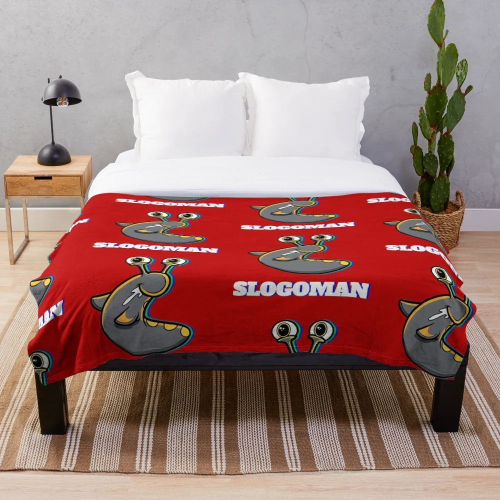 Slogoman Inspired Plush Blanket