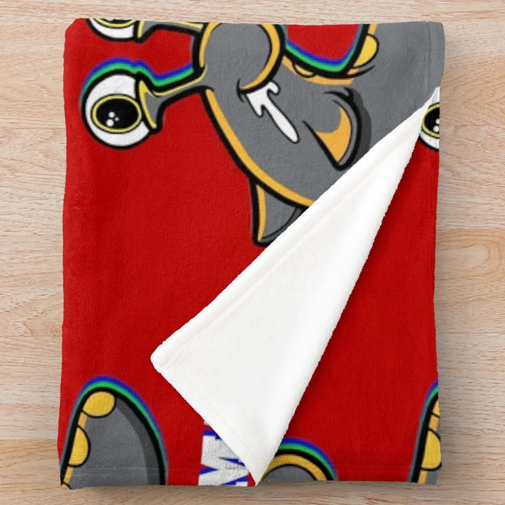 Slogoman Inspired Plush Blanket