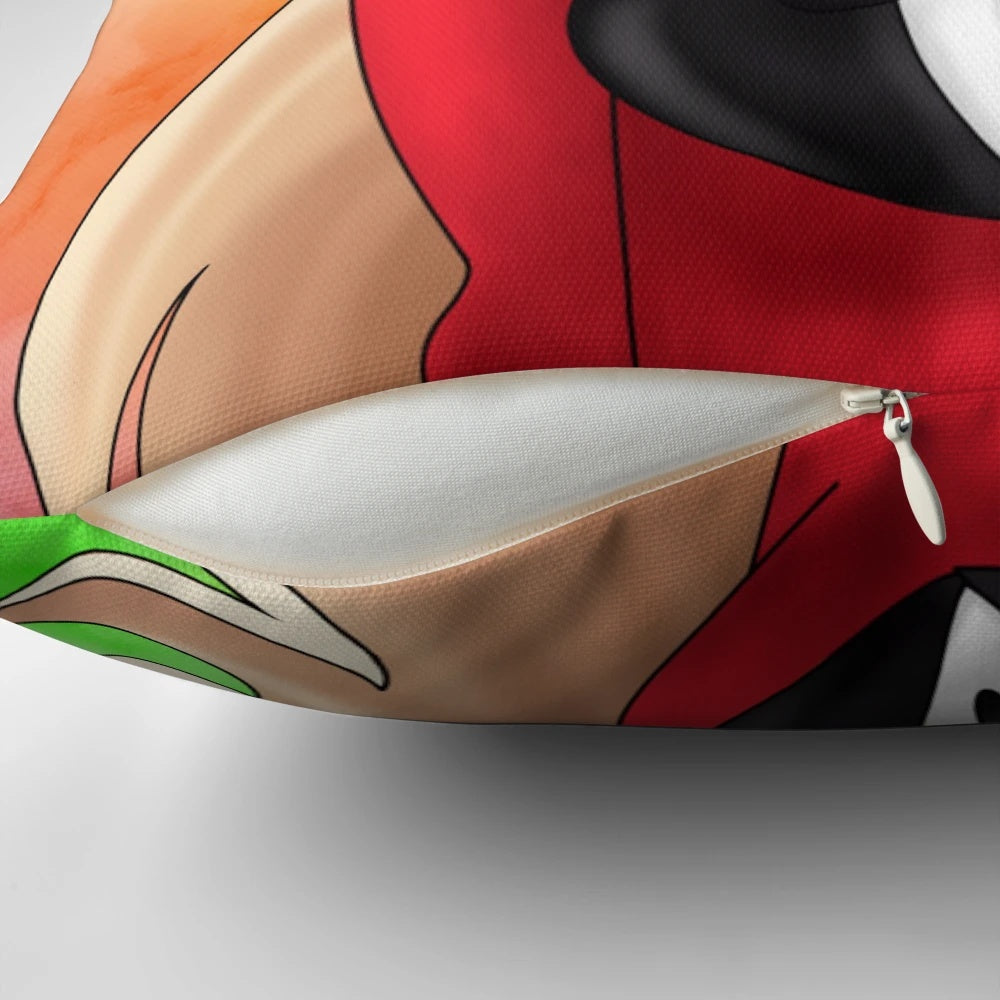 Pillow featuring the character Charlie from the animated series Hazbin Hotel