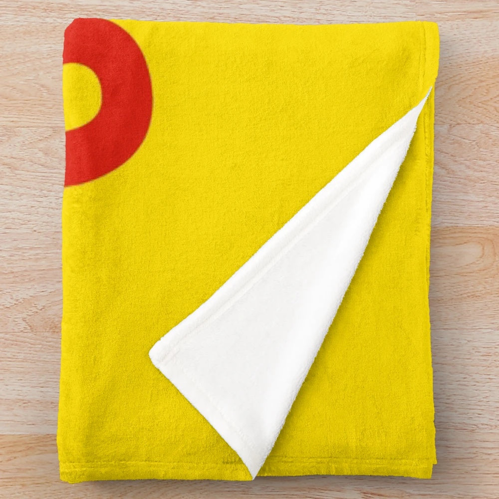 Soft and plush sports-themed blanket