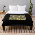 Soft and cozy plush blanket for home decor
