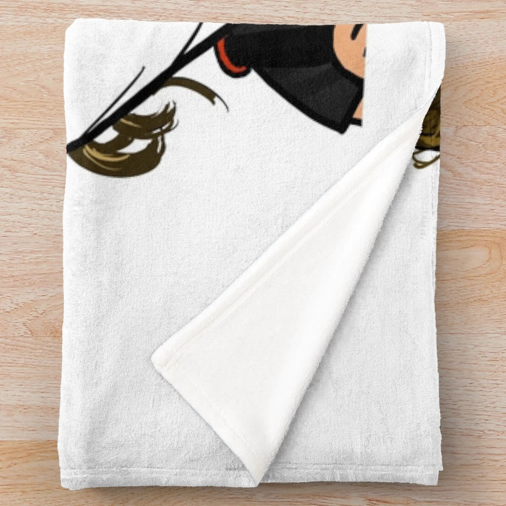 Stefanos Tsitsipas inspired plush blanket