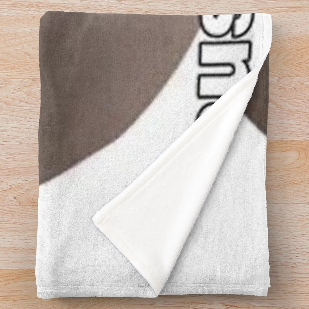 Soft and plush "sussy baka" themed blanket for among us fans