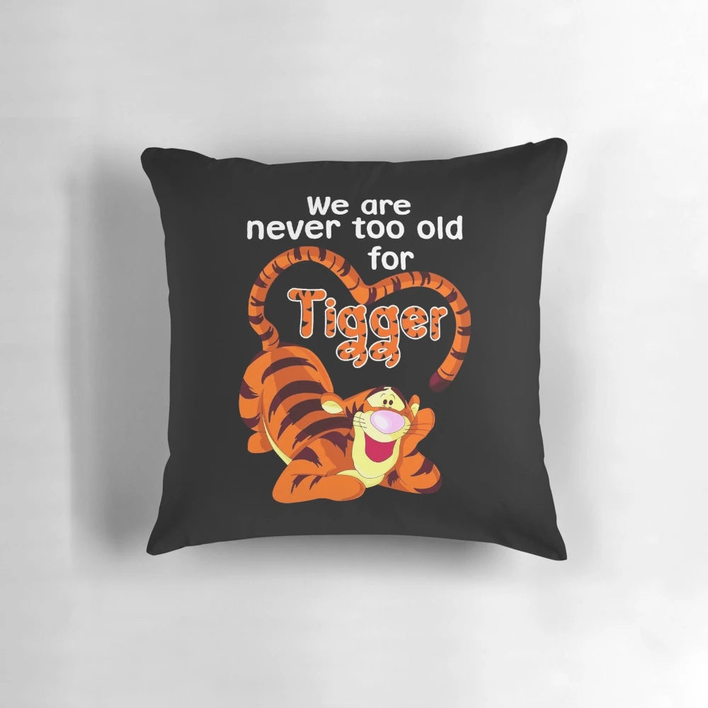 Soft, plush Tigger pillow from the beloved Winnie the Pooh series.