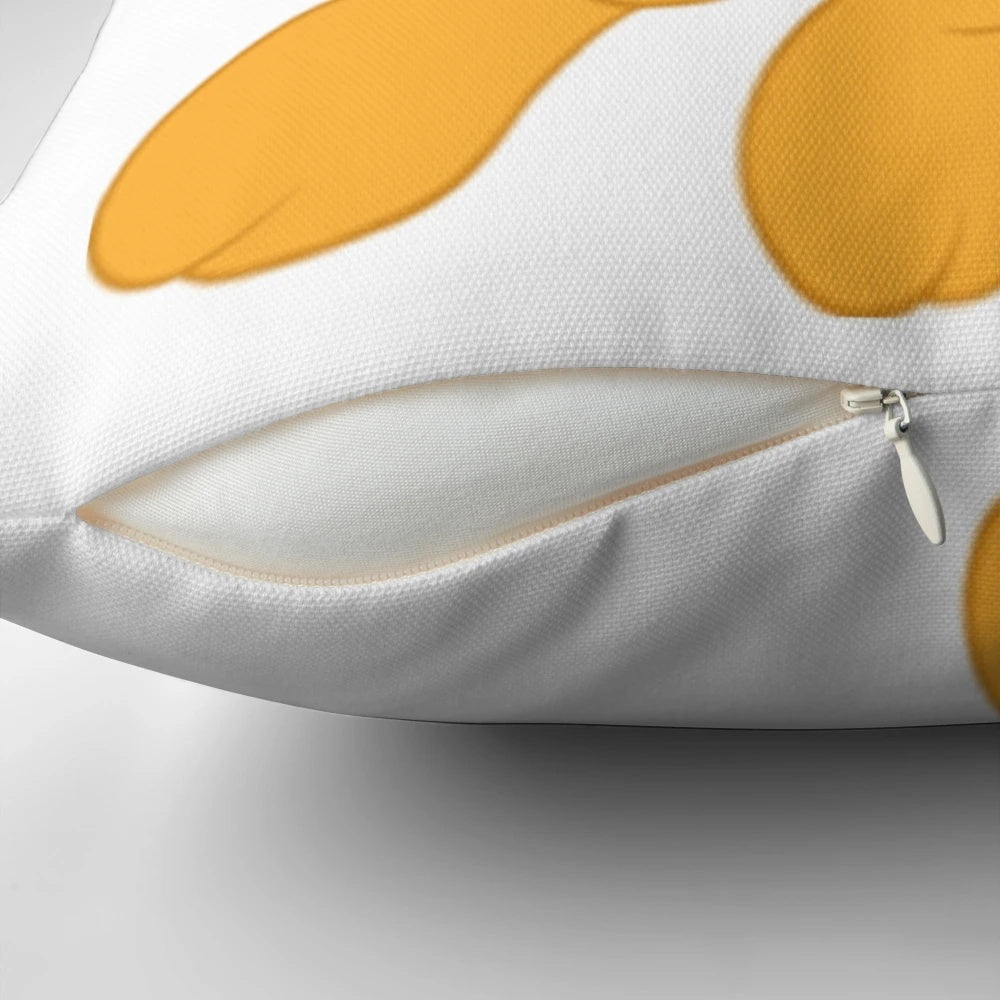 Soft and plush yellow tweety bird pillow with Looney Tunes character design