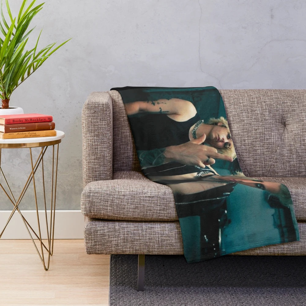TX2 plush blanket with soft, cozy material