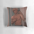 Soft and plush pillow featuring the image of popular TikTok star Vinnie Hacker