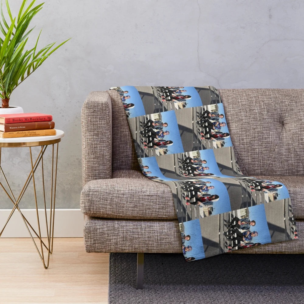 Waterparks pop punk band inspired plush and cozy blanket