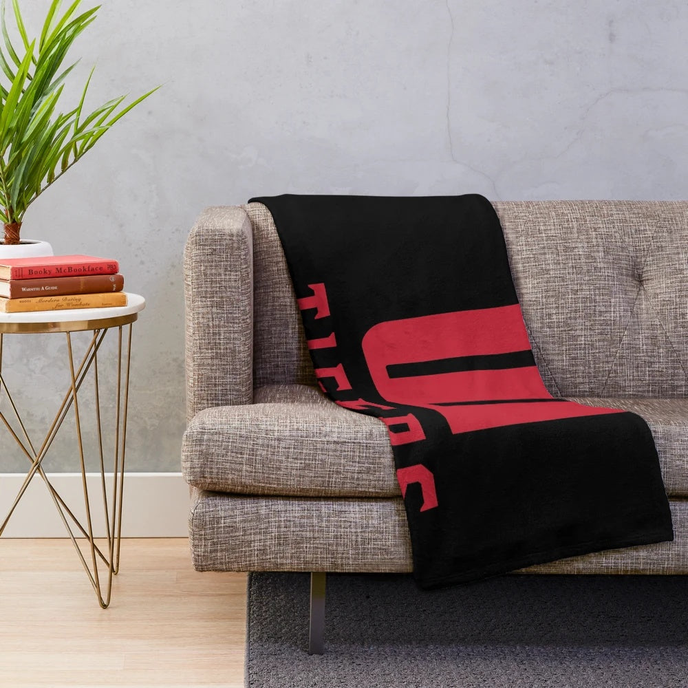 Wittenberg University plush blanket