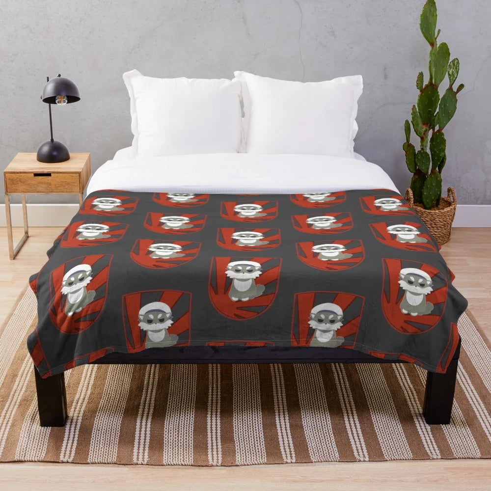 Soft and Cozy Yoshika Miyafuji Plush Blanket