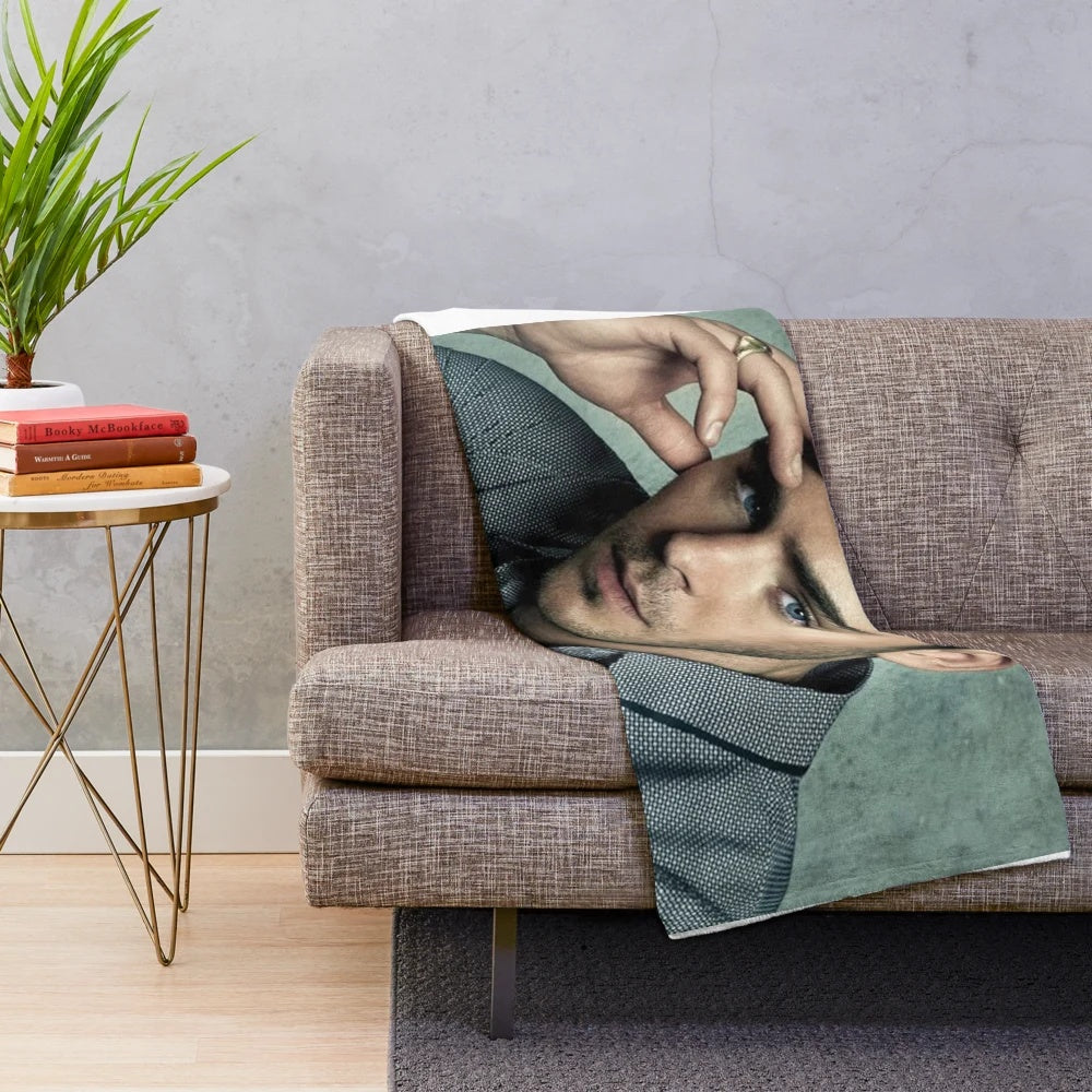 Zac Efron themed plush blanket