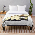 Appa plush blanket featuring the flying bison from Avatar: The Last Airbender